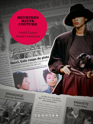 cover image of Meurtres haute couture